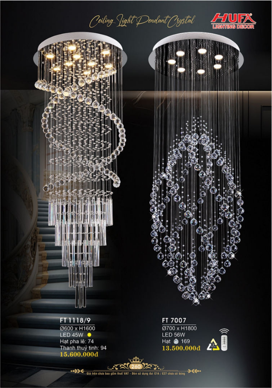 Bảng giá đèn trang trí HUFA